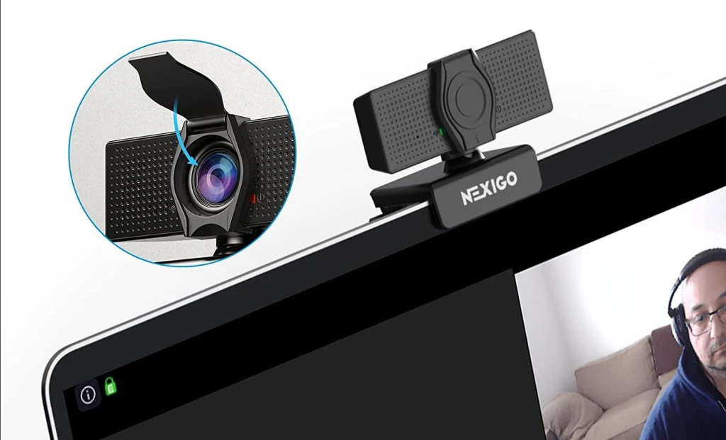 Webcam with microphone