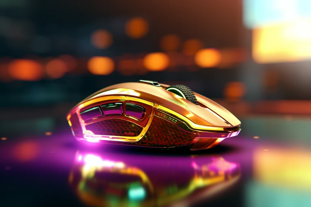 Wireless gaming mouse