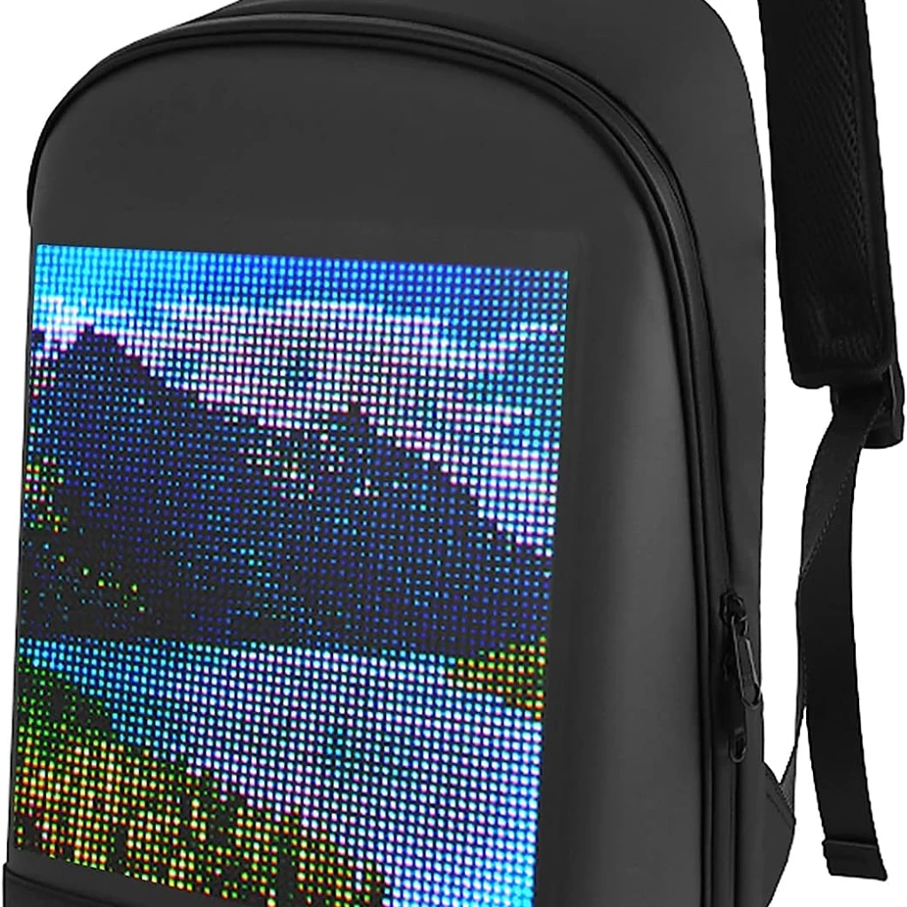 Backpack with led lights