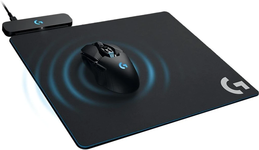 Wireless charging mouse pad